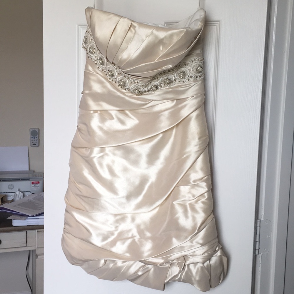 Ivory Cocktail Dress